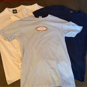 Lot of 4 Men’s Short Sleeve Tees <CK, Polo, Thranser, Santa Cruz>